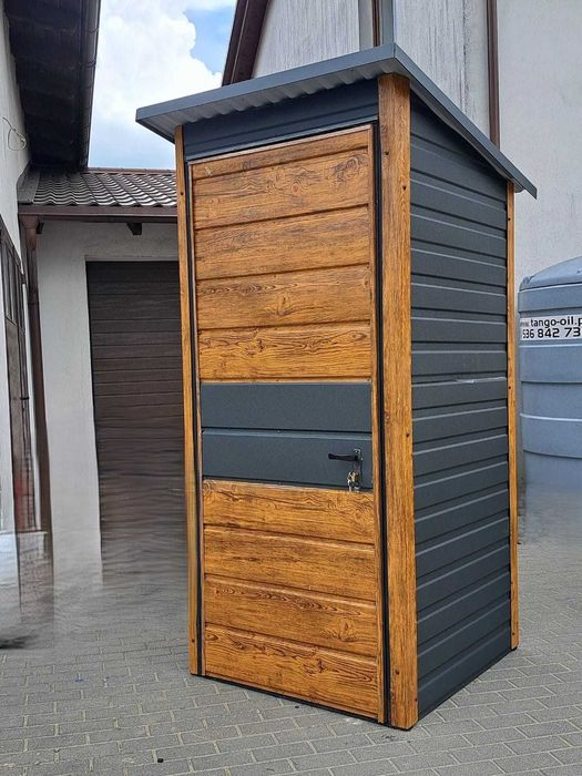 TOALETA /WC na budowę - działkę  / Mały Schowek / Ubikacja - Maj-Blach