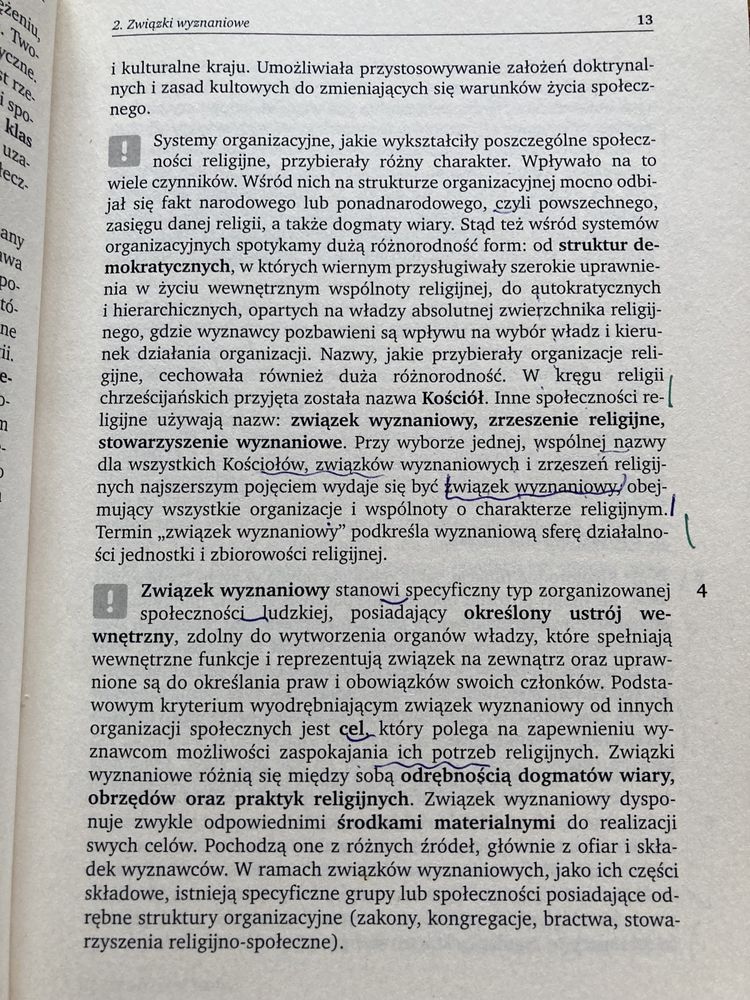 Prawo wyznaniowe Michał Pietrzak
