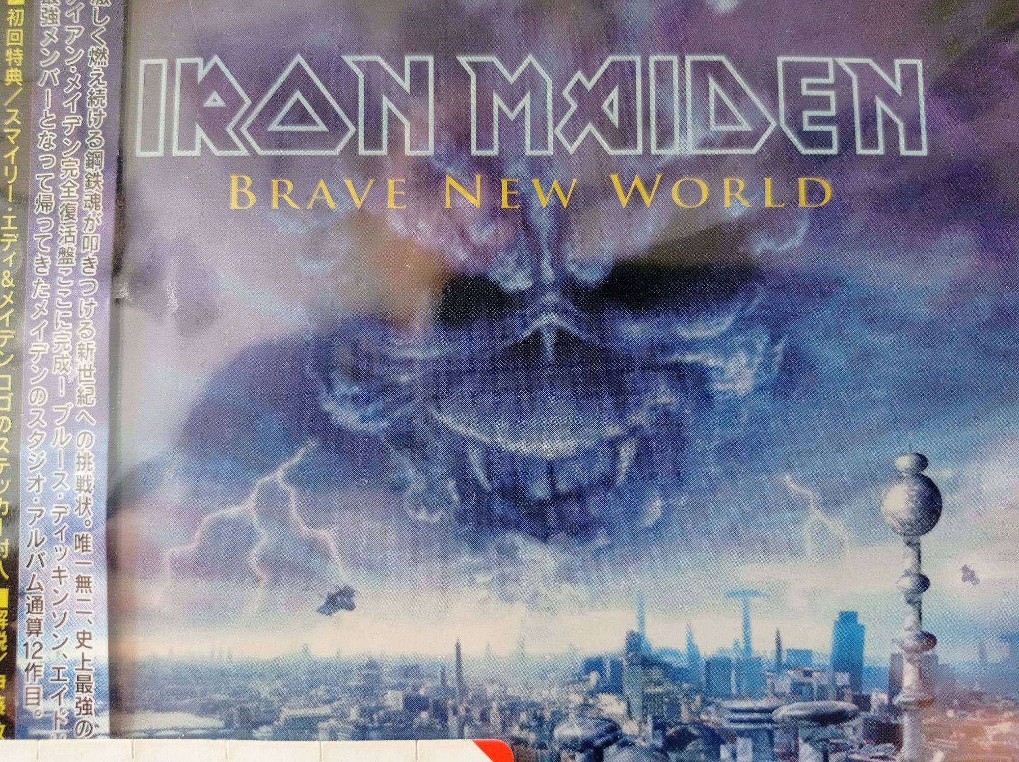Płyta kompaktowa IRON MAIDEN BRAVE NEW WORLD oryginał wersja japońska