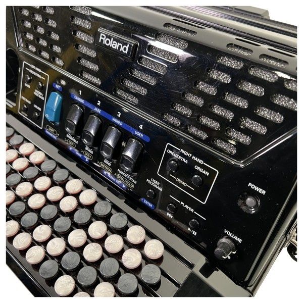 Acordeão hohner 3 voz e Roland fr1x bk 5 anos garantia