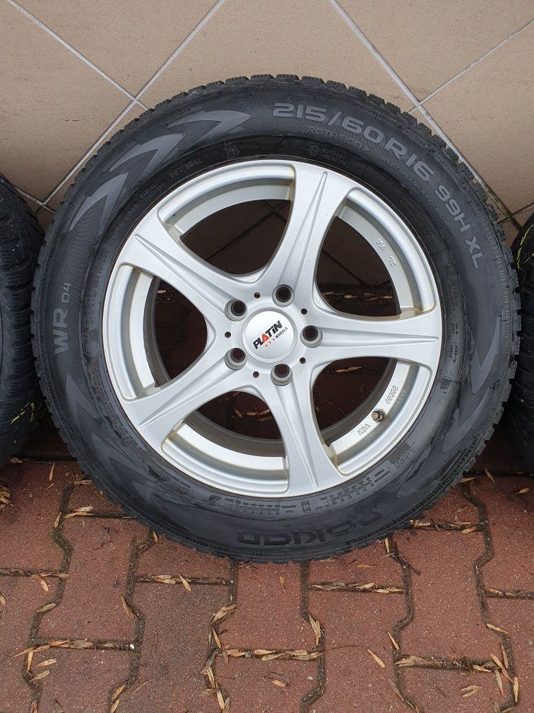 Felgi Koła 16" Vw Passat Sharan 5x112 ET38+ 215.60.16 7.5mm