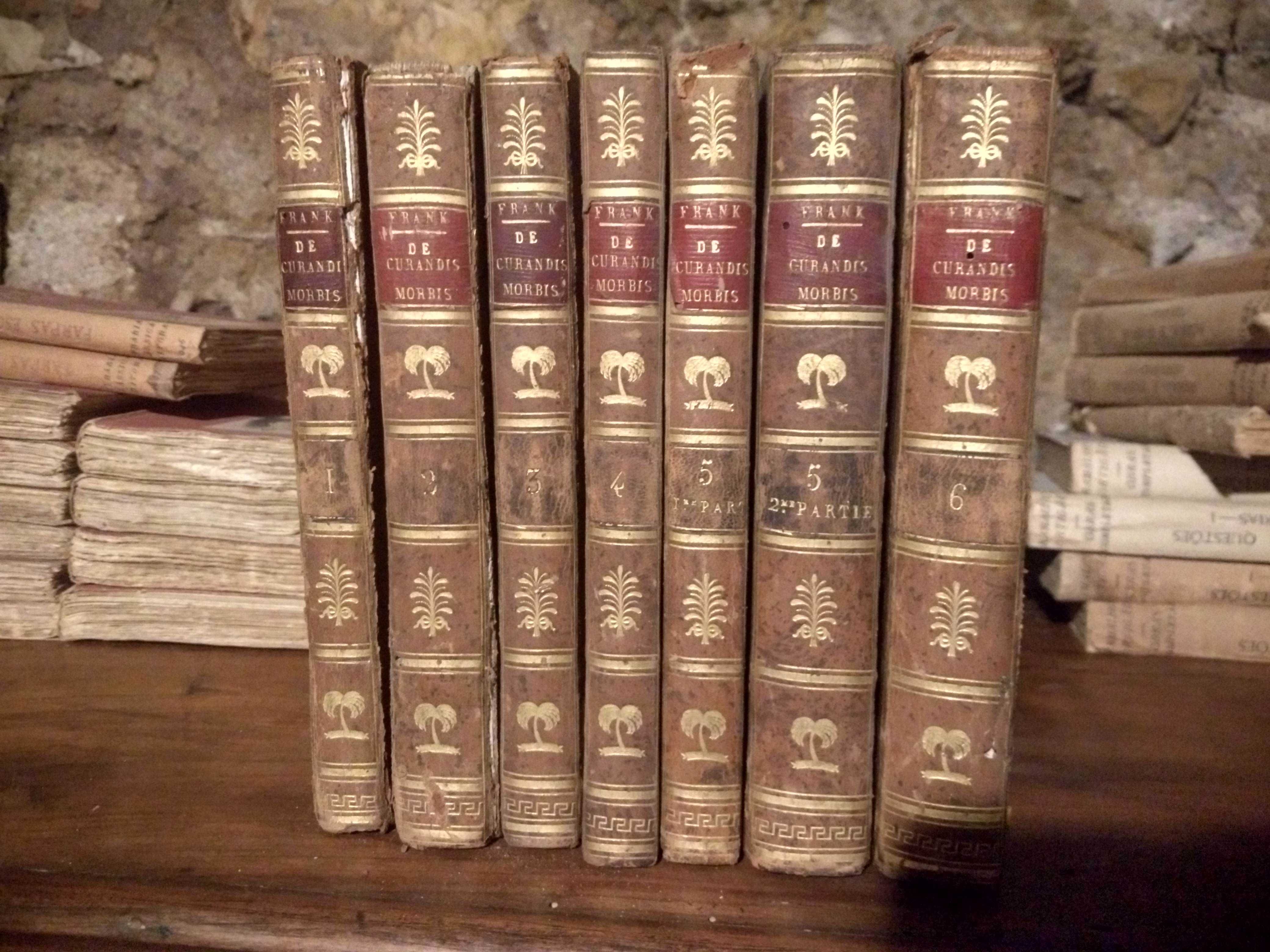 De Curandis Hominum Morbis - Johann Peter FRANK - Completo, 7 volumes