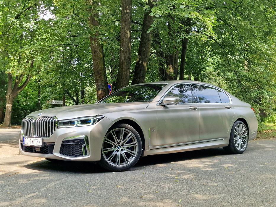 BMW Seria 7 Polski Salon/Jeden Kierowca/FV 23%/IDEALNY/Dociągi/Lasery/PPF