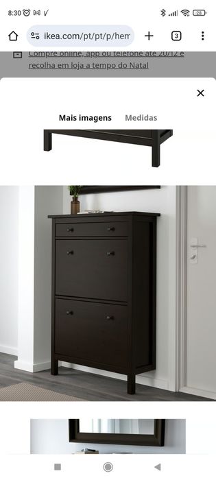 Sapateira  IKEA hemnes