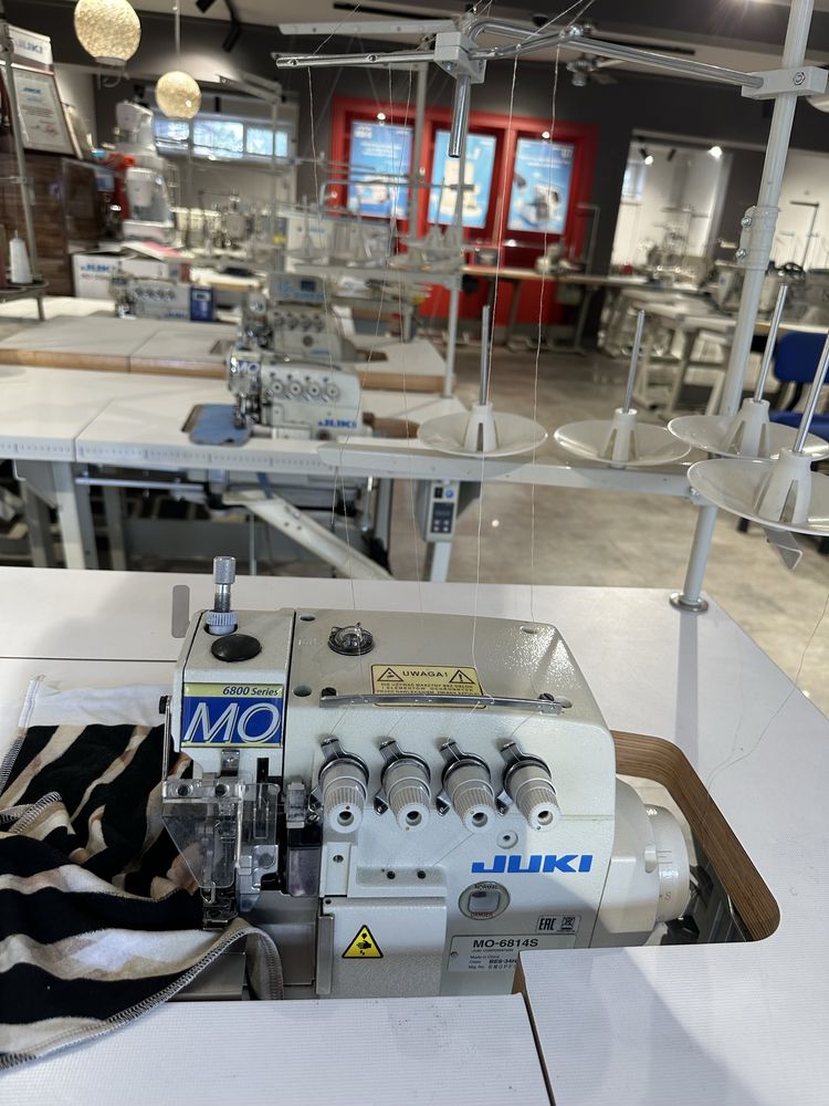 Overlock Juki MO-6814S/6816S 4 i 5 nitkowe 2024 rok