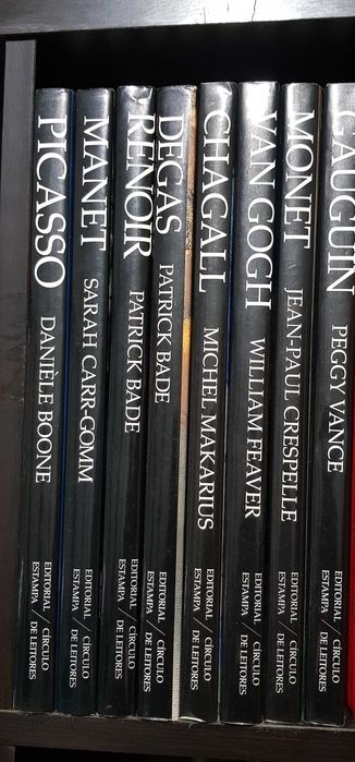 Colecção dos Melhores Pintores ilustrado NOVOS cada unidade 15€