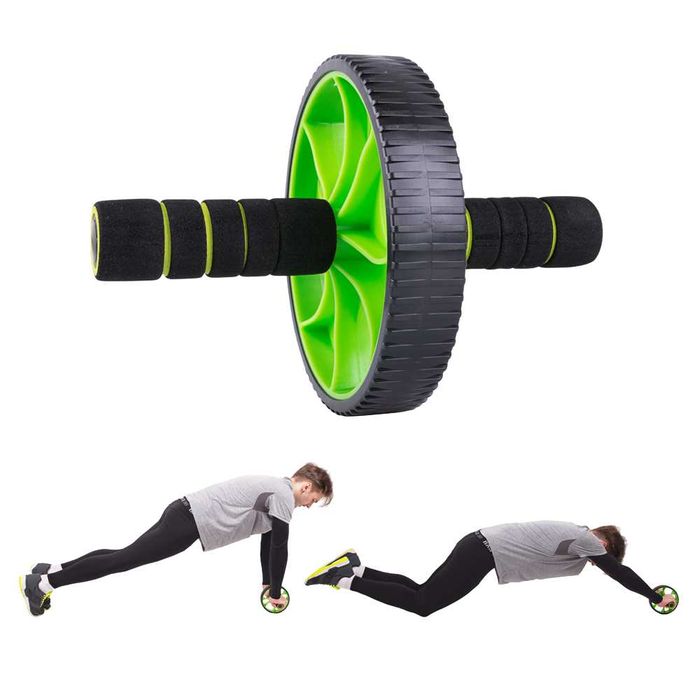 Wałek urządzenie do ćwiczeń fitness kolor czarny BODY FACTOR