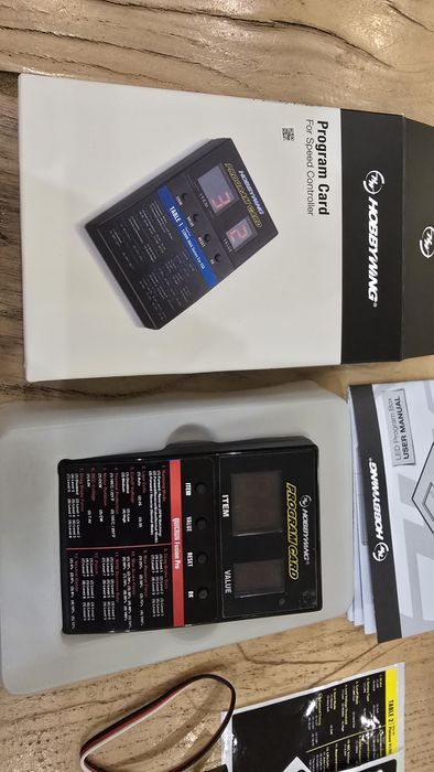 Karta programującą Hobbywing Led Program Card do modeli RC