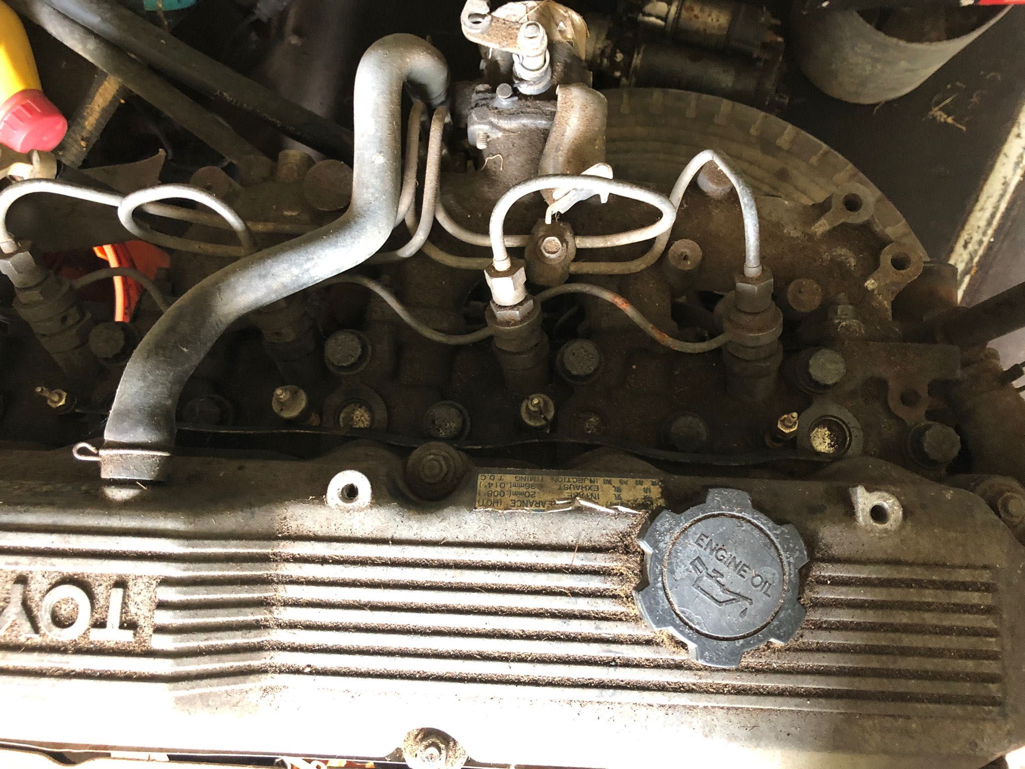 Motor, Toyota Dina