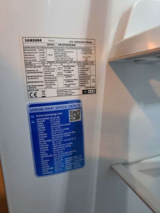 Frigorífico Combinado SAMSUNG No Frost RB29FSRNDWW