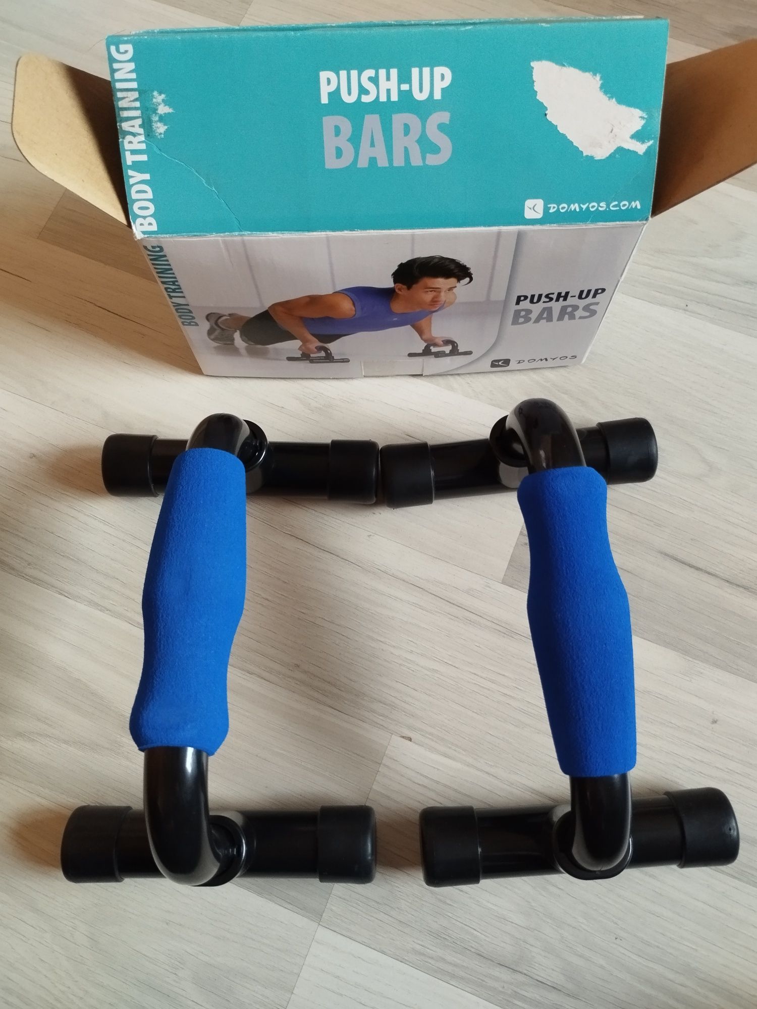Nowe uchwyty do pompek fitness