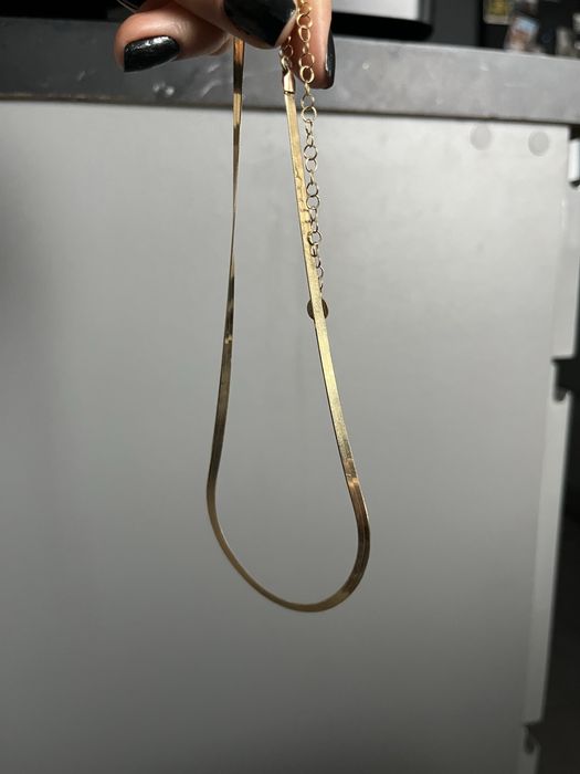 Naszyjnik żmijka Ania Kruk pozłacany