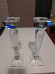 Candelabros em cristal