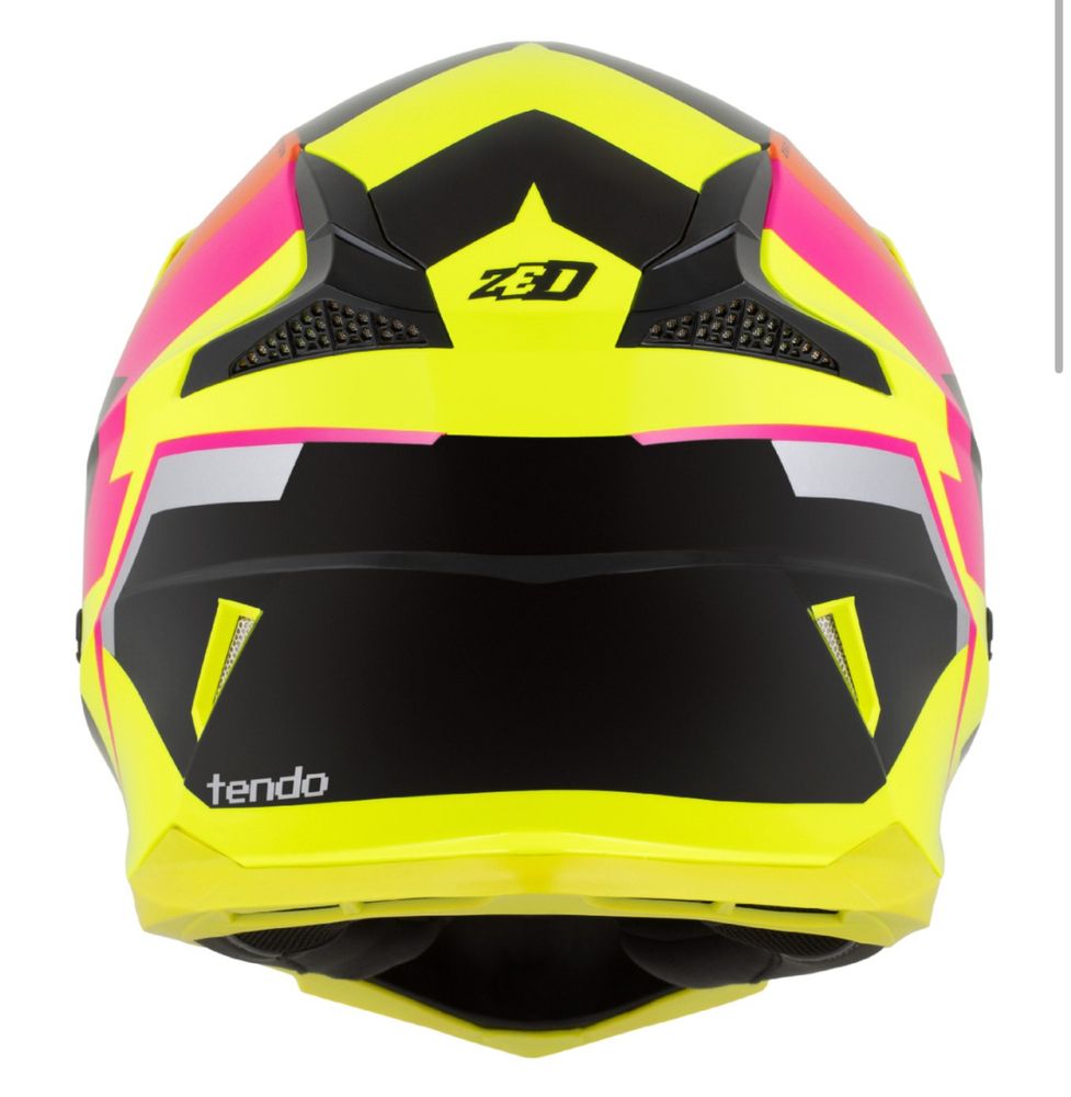 kask crossowy motocyklowy ZED interkom ready ece 06 GOGLE GRATIS XS-XL