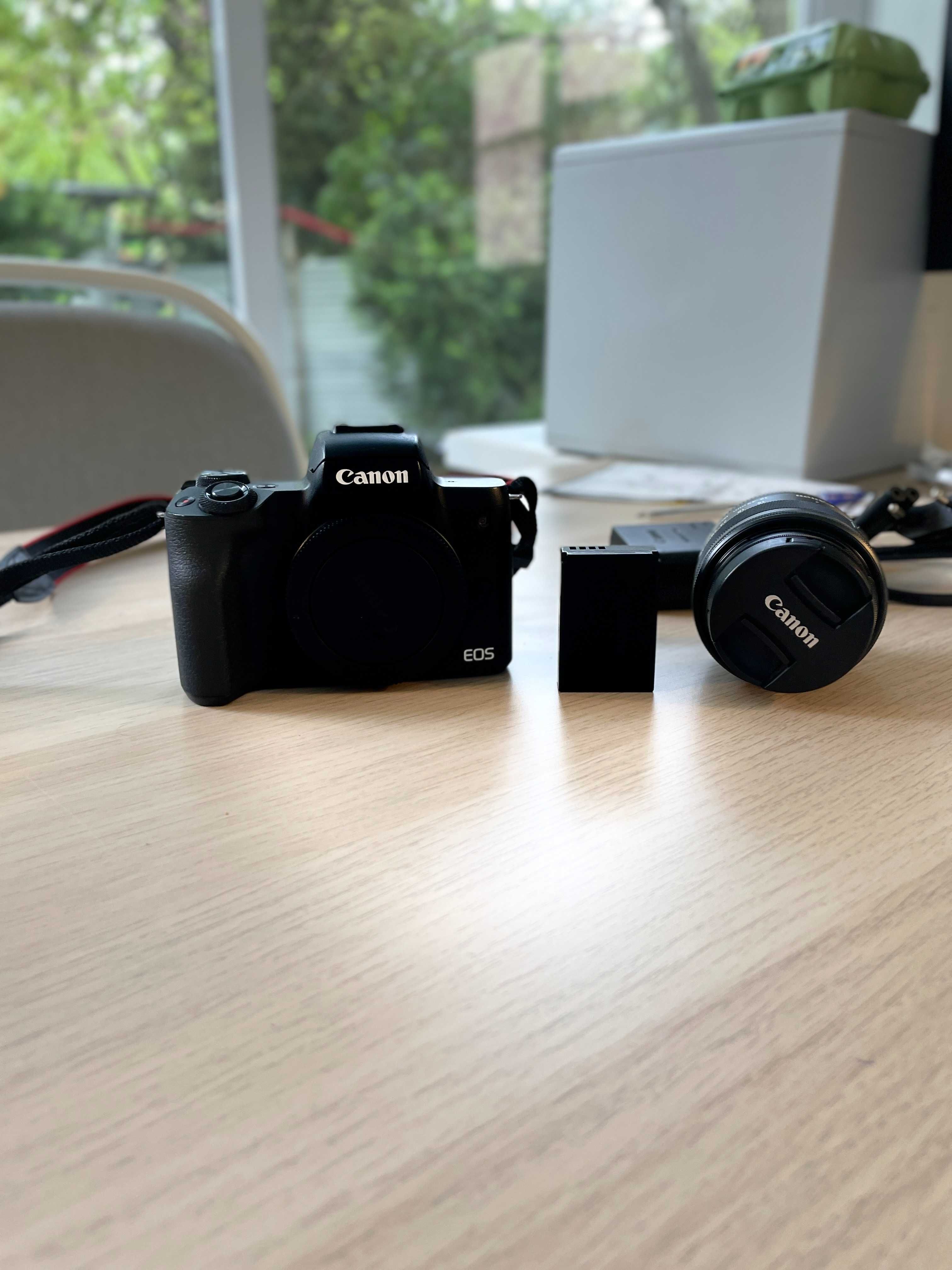 Canon M50 + Objetiva 15-45mm 3.5-6.3f