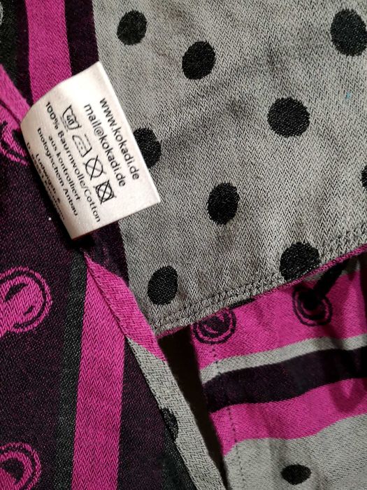 Kokadi nosidełko nosidło onbuhimo hybrydowe splot jodełkowy