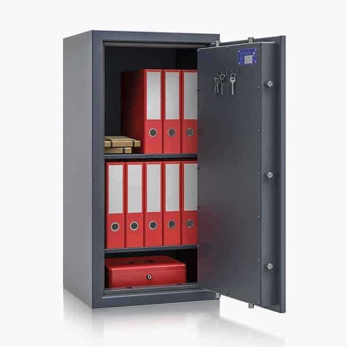 Sejf na dokumenty pieniądze biżuterię save4ever 100 klasa I zamek KL/E