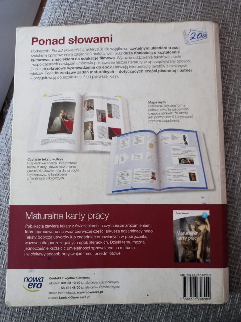Ponad słowami podręcznik do polskiego