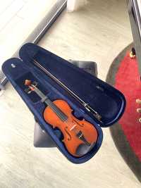 Violino 3/4 (Cervini) + Arco (A. Breton) e estojo