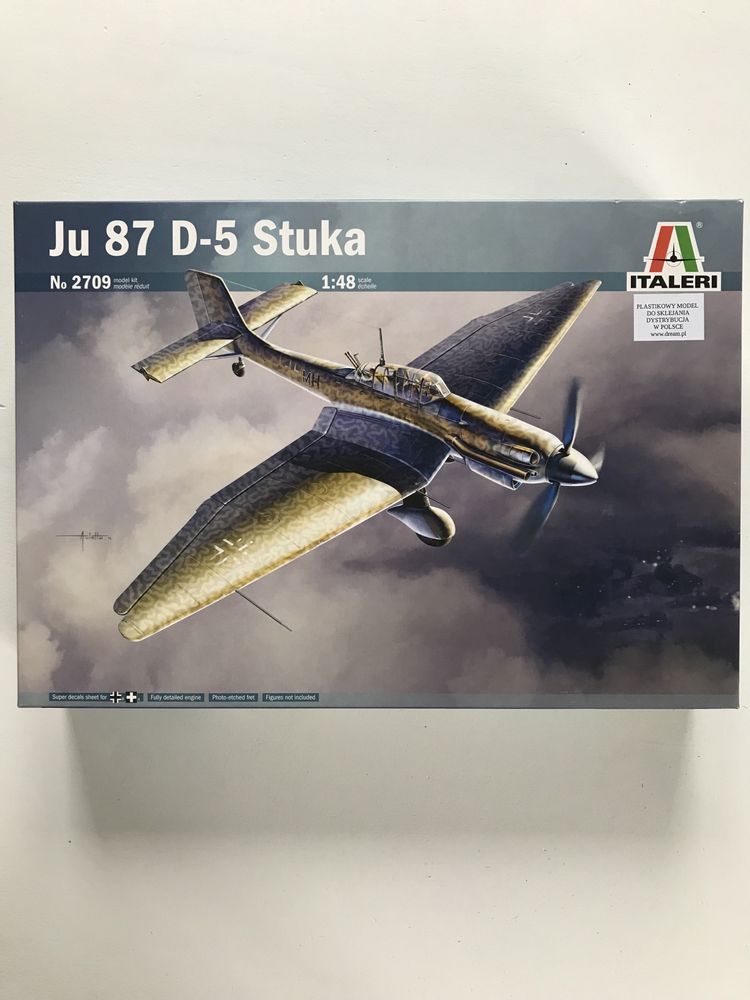 Samolot Ju D-5 Stuka model Italeri 2709