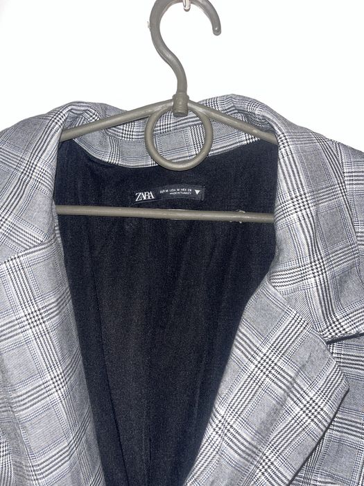 Сукня піджак зара у клітинку