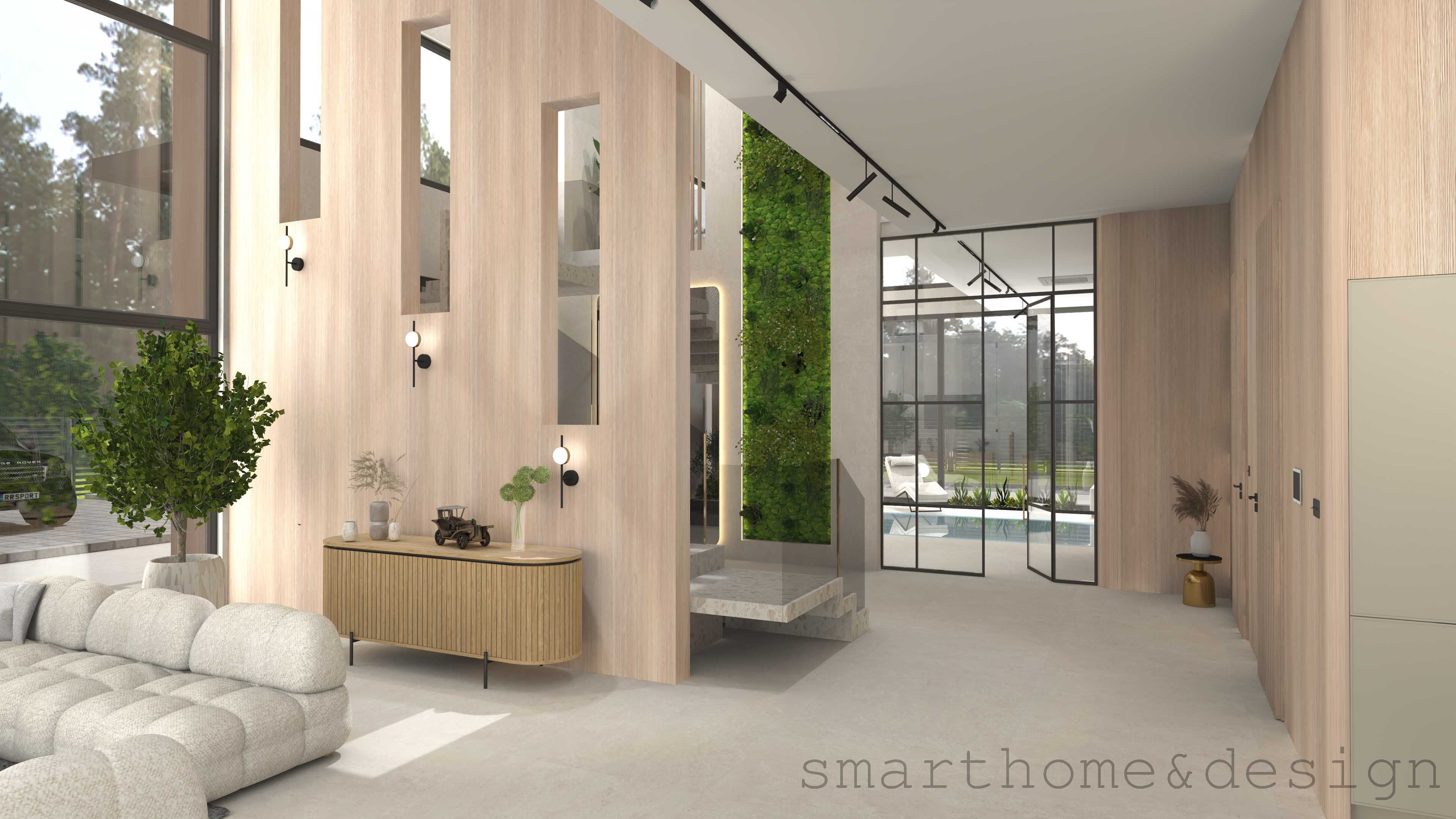 Projektowanie wnętrz, smart home, nowoczesne wizualizacje 3D