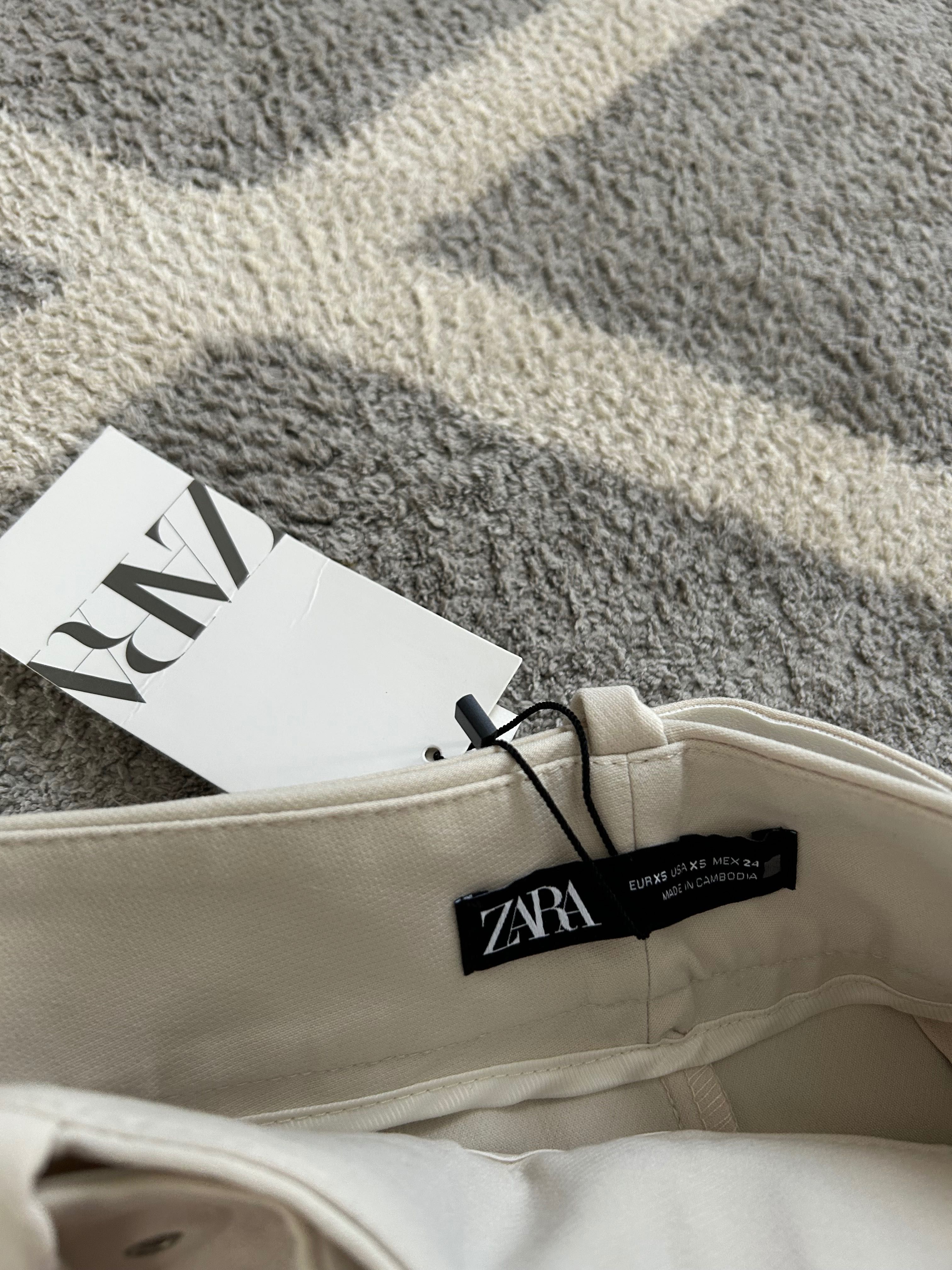 nowe z metką spodnie zara