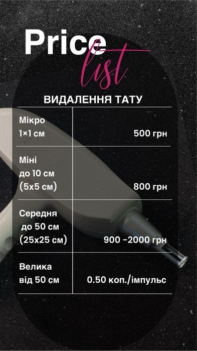 Скидка на безопасное Лазерное удаление тату/татуажа карбоновый пилинг