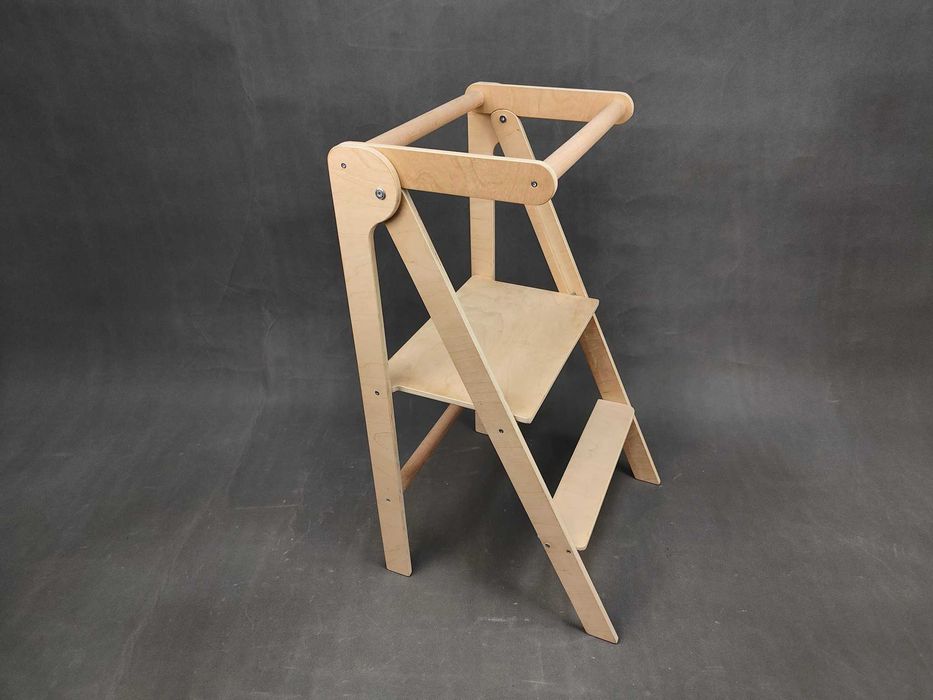 Дитяча складна вежа-помічник Монтессорі.Башня Монтессори