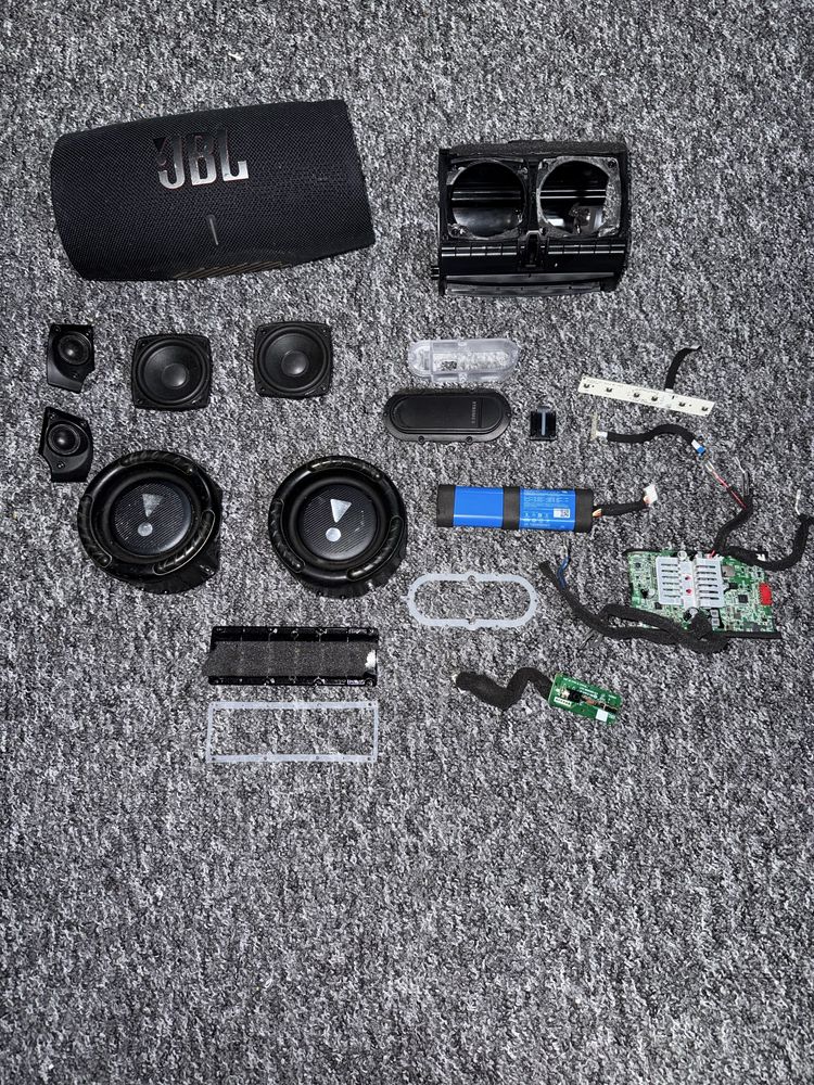 JBL Xtreme 3 Części , przetworniki , porty ,membrany, obudowa ,bateria