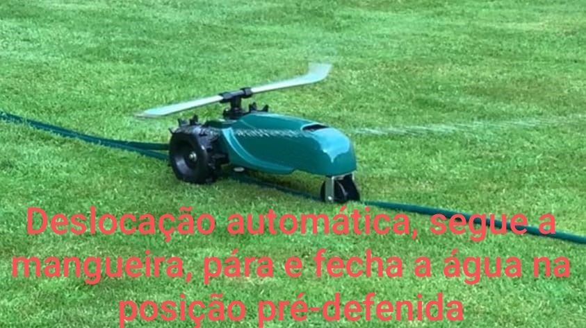 Rega automática. Aspersor de rega automática.