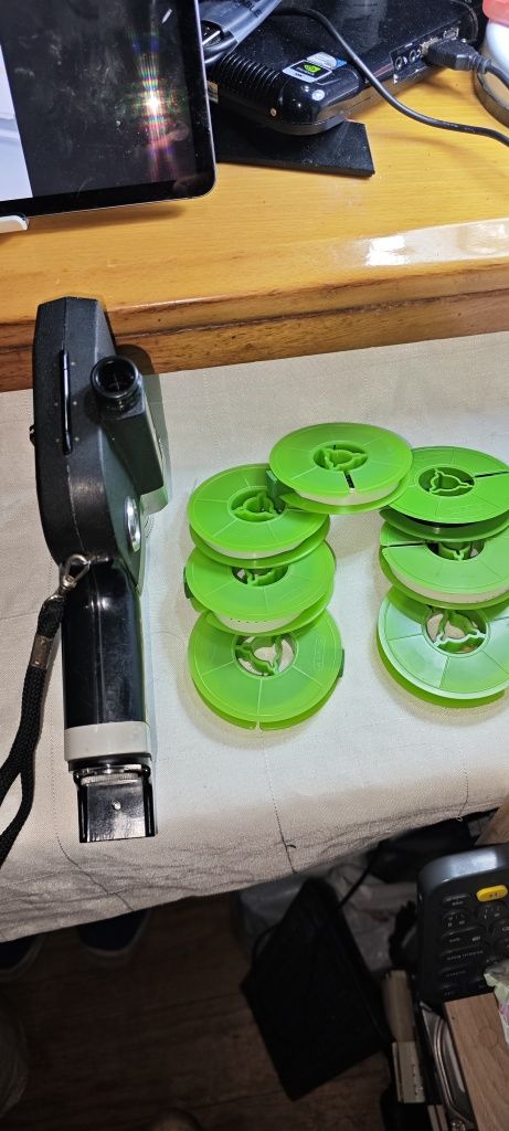 Câmera Fujica Single-8 P2 + 7 Bobines Super 8 – Lote Completo