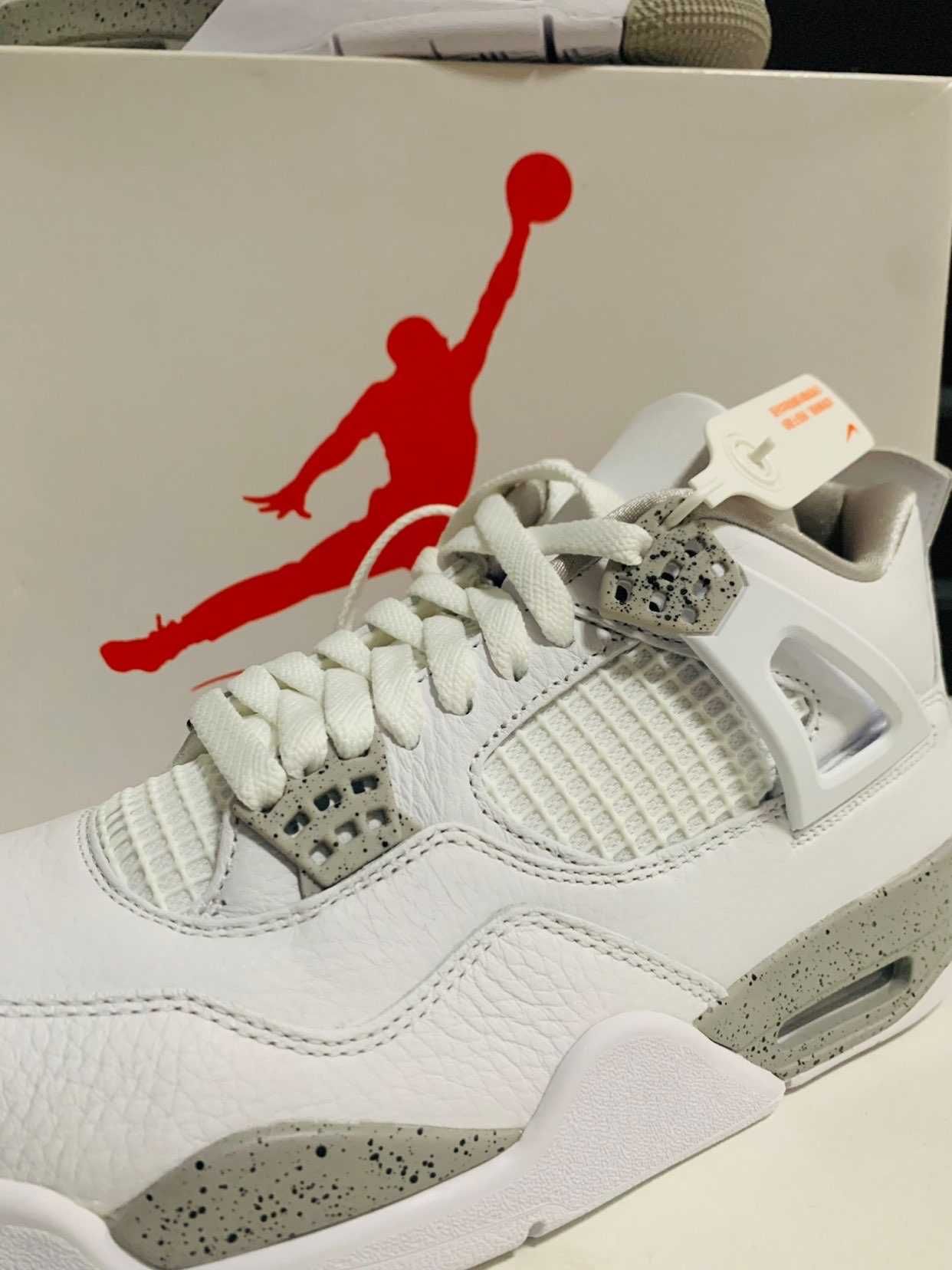 Jordan4Air4RetroWhite OreoUnisexTrampki R.42