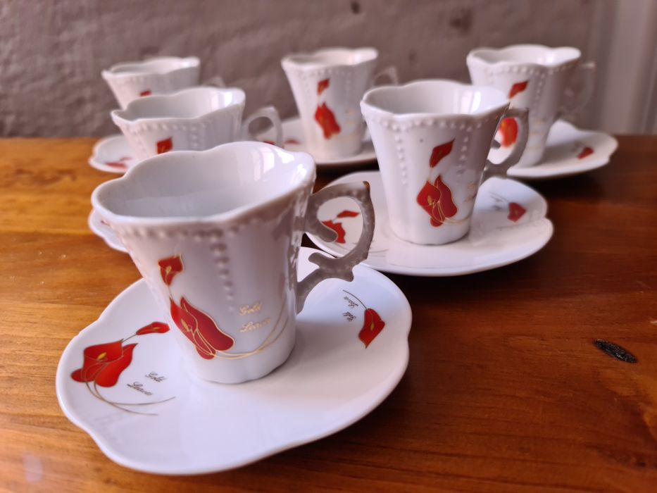 Conjunto de chávenas