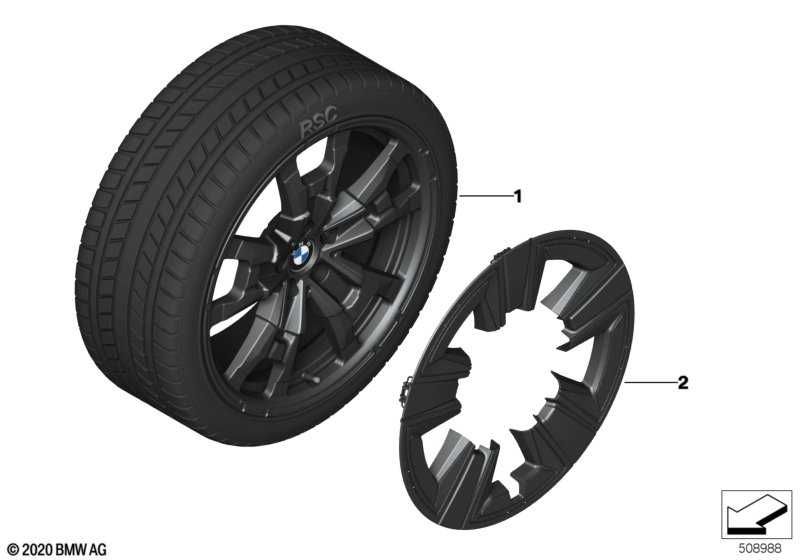 Kołpak dekielek BMW 19" Seria: X3 Seria: X4 Seria: iX3 nr mag. 1/229