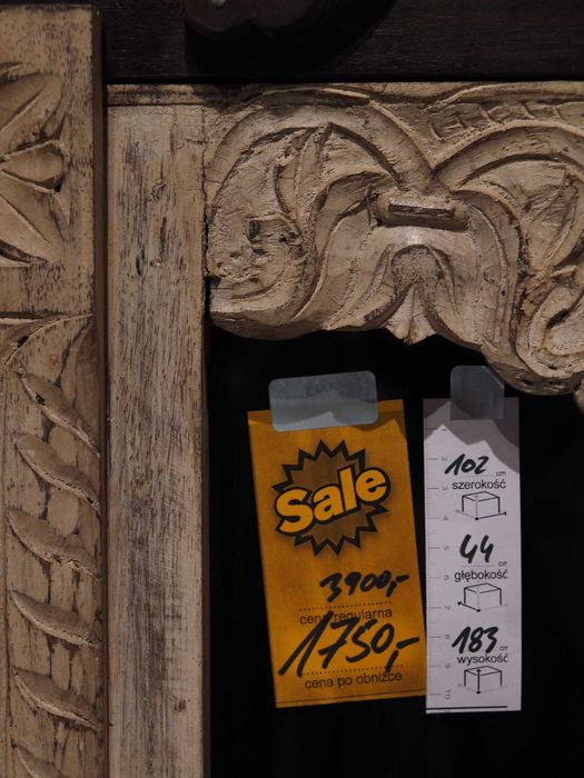 Witryna w stylu indyjskim