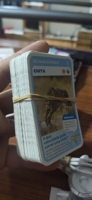 Cartas Super Animais (1a coleção)