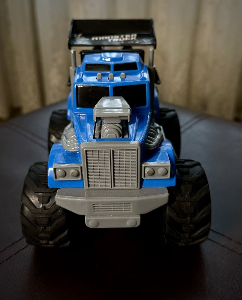 Дитяча машинка Джип Монстр Трак на батарейках інерційний Синій