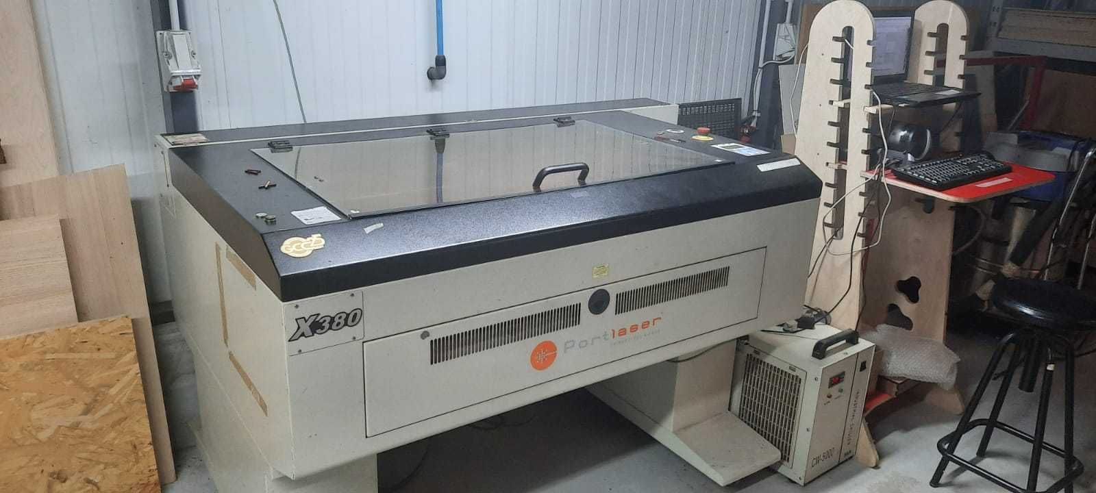 Máquina de corte e gravação a laser GCC X380 (965mm x 609mm)