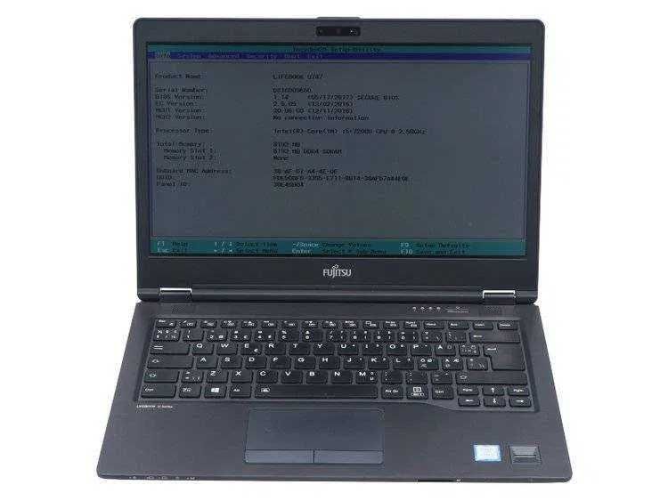 Portatil Fujitsu Siemens U747 14" FHD i5 7200U, 8GB RAM, 250GB SSD