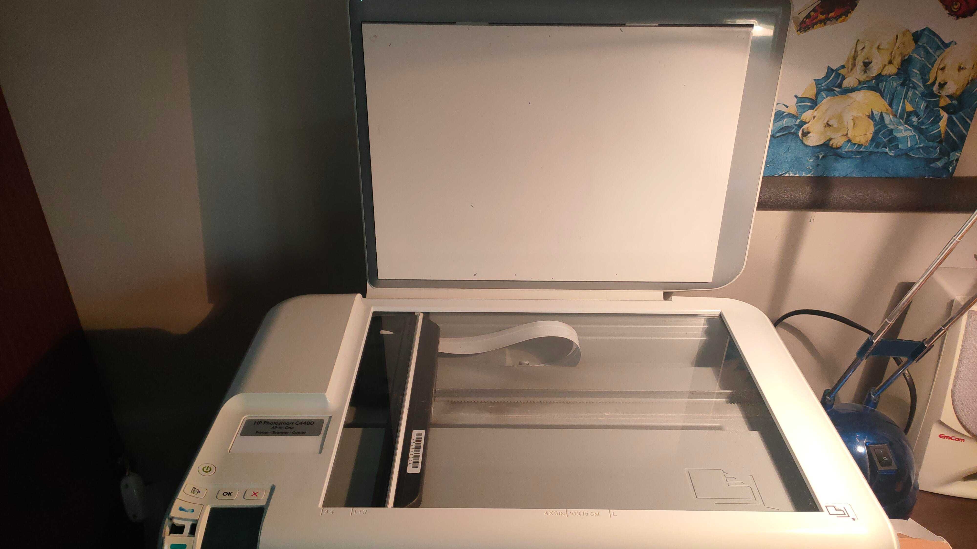 Impressora e Scanners Hhotosmart C4480 All-in- One