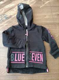 Czarna bawełniana bluza Blue Seven 86/92