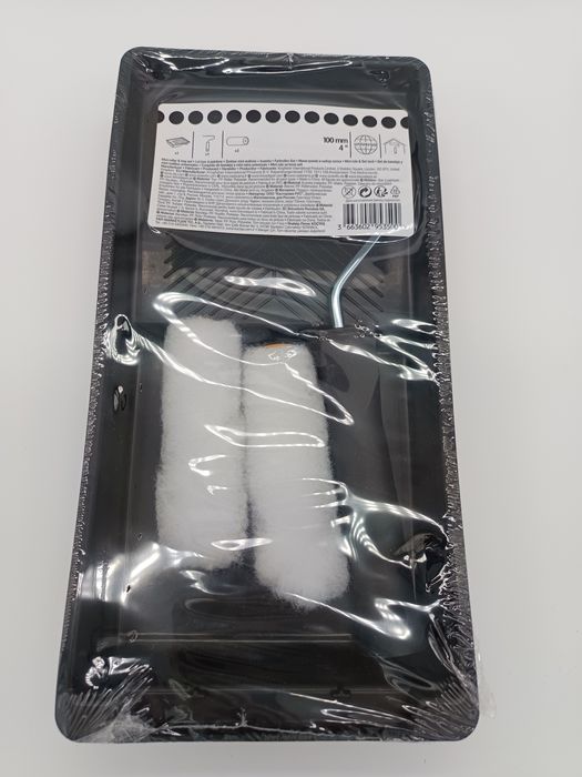 Zestaw do malowania - wałki, płachta malarska, kuweta