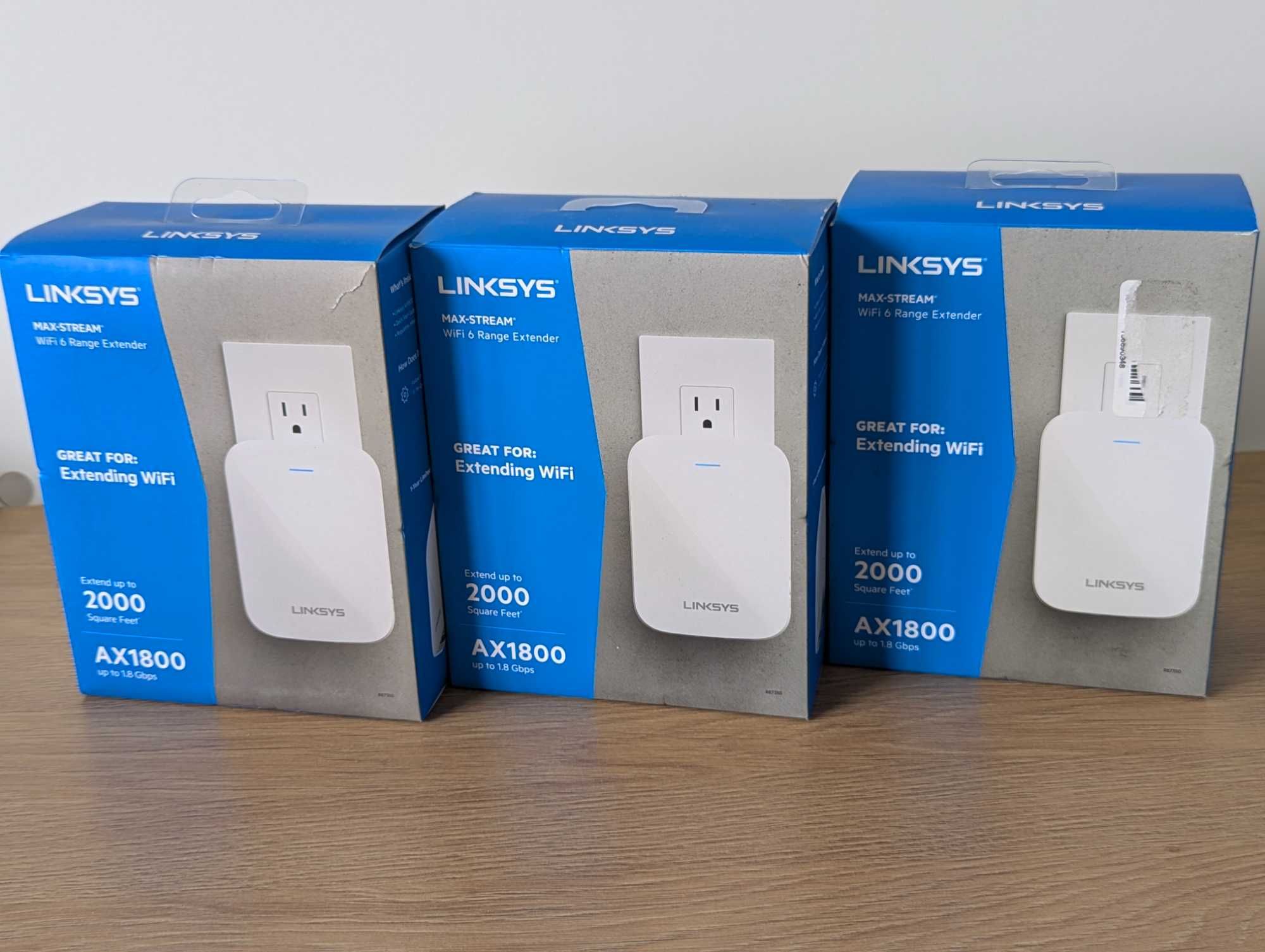 Linksys RE7350 AX1800 Wi-Fi 6 точка доступа розширювач репітер  USA