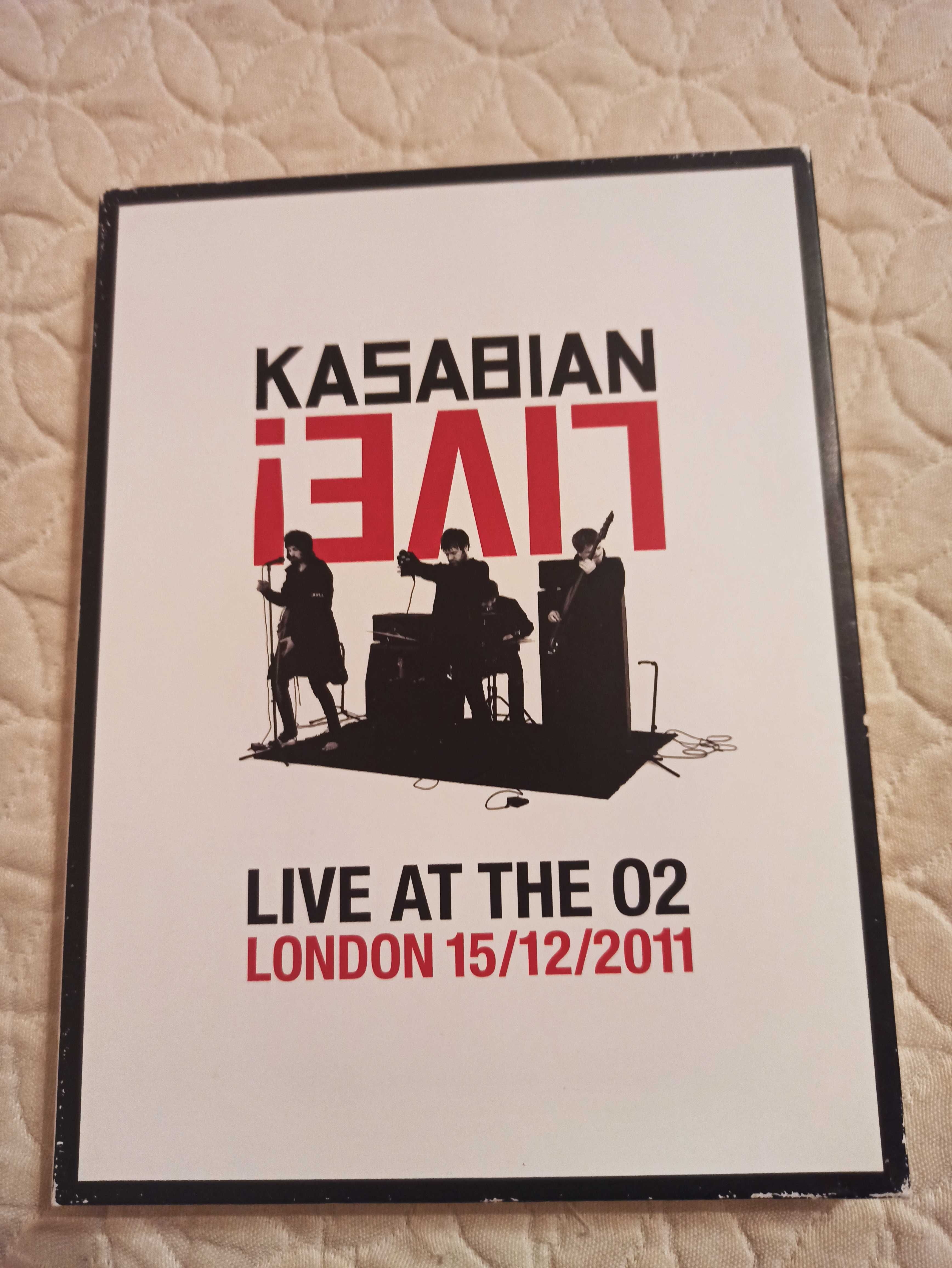 KASABIAN – live at the O2    dvd rarytas