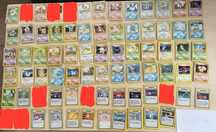 Karty Pokemon Base Set, Jungle, Fossil, Team Rocket, Gym Heroes/Chall