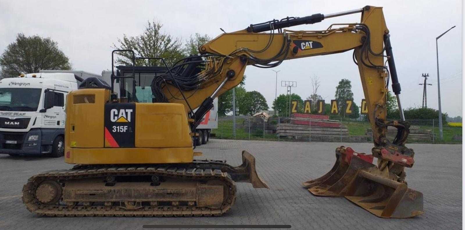 CATERPILLAR 315 FLCR – 2017, gotowa do pracy, niski przebieg