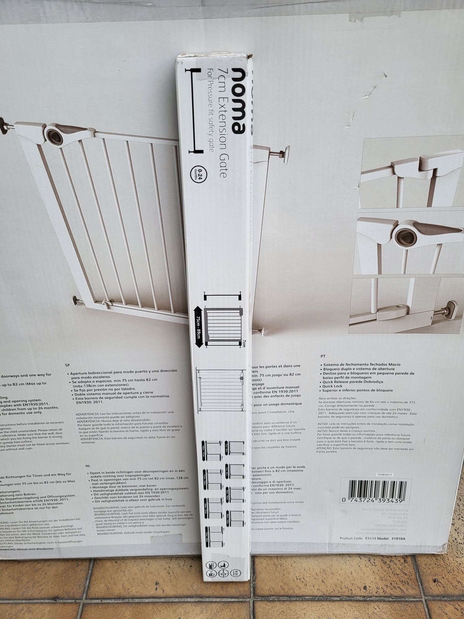 Bramka Noma easy fit gate wraz z przedłużeniem