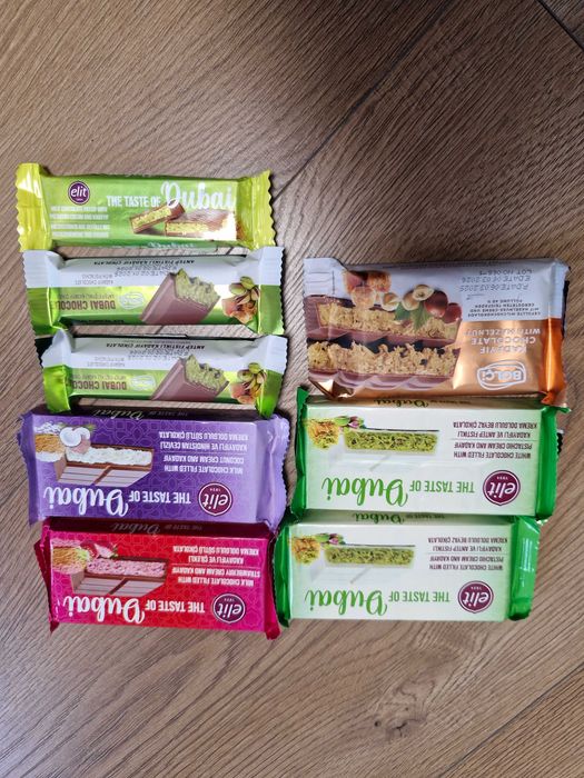 Czekolady w stylu dubajskim