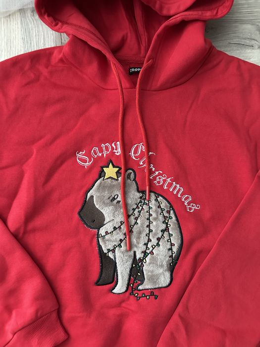 Czerwona Bluza świąteczna